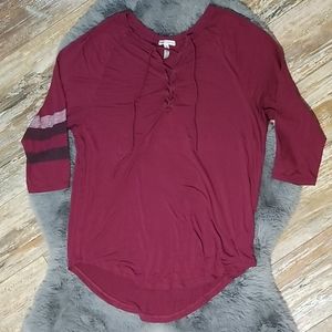 Closet Closing! PINK henley